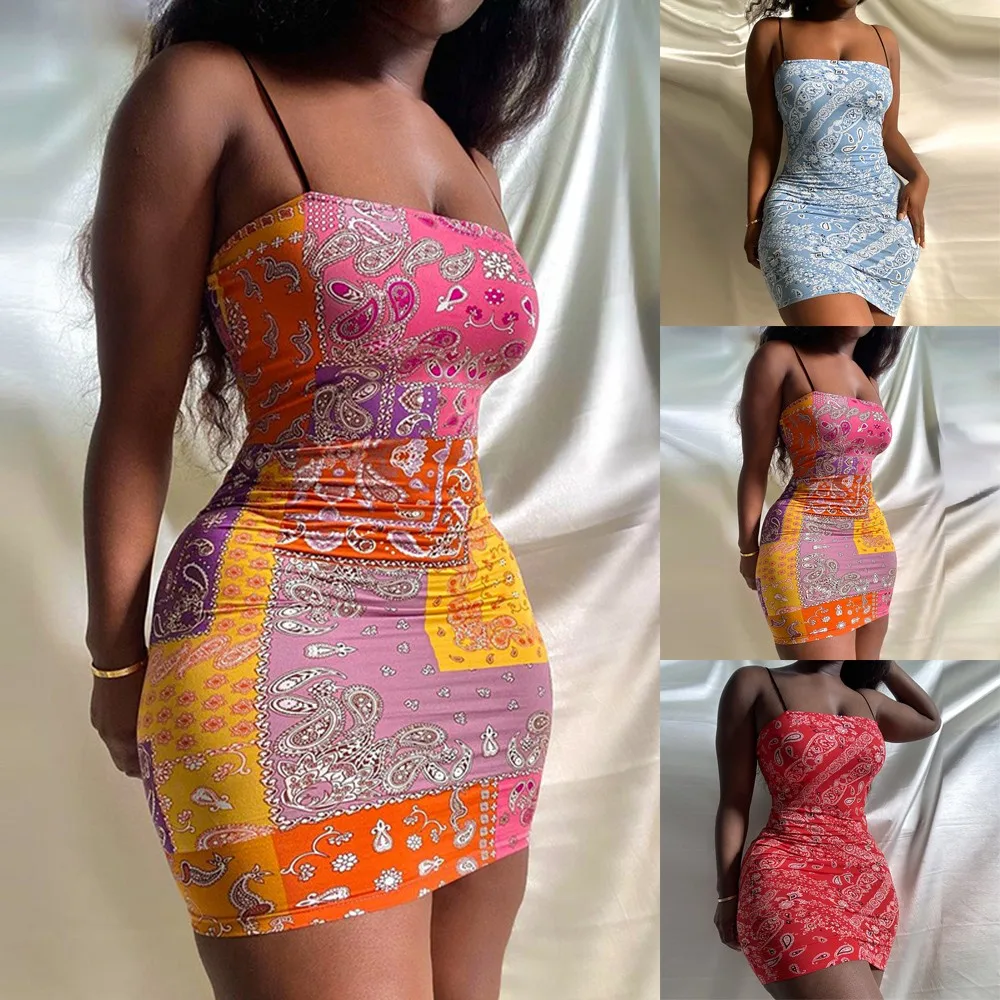 Womens Boho Printed Sexy Bodycon Mini Dress Beach Wear Sundress Party Club Casual Fashion For Women Spring Summer Clothes 2021
Womens Boho Printed Sexy Bodycon Mini Dress Beach Wear Sundress Party Club Casual Fashion For Women Spring Summer Clothes 2021