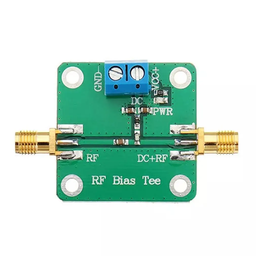 DC Bias 10-6000MHz 6GHz RF Tee Broadband Microwave DC Bias Blocker for HAM Radio RTL SDR LNA Low Noise Ham Radio Amplifier
DC Bias 10-6000MHz 6GHz RF Tee Broadband Microwave DC Bias Blocker for HAM Radio RTL SDR LNA Low Noise Ham Radio Amplifier