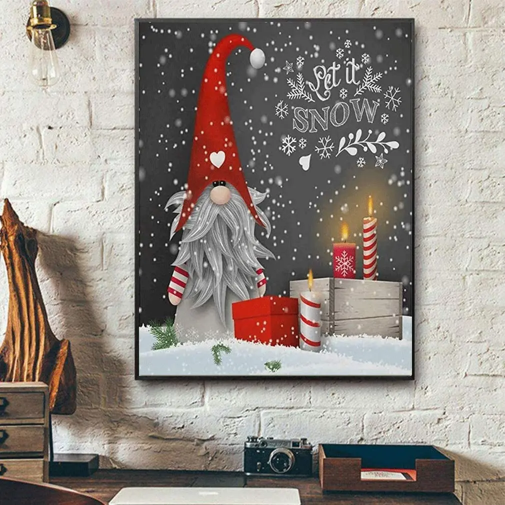 DIY Christmas Diamond Painting Kit Full Drill 5D Diamond Mosaic Embroidery Crystal Rhinestone Arts Craft Kids Christmas Gift
DIY Christmas Diamond Painting Kit Full Drill 5D Diamond Mosaic Embroidery Crystal Rhinestone Arts Craft Kids Christmas Gift