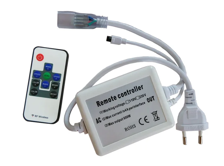 10set/lot AC110-220V 6A 600W 10 keys IR RGB led controller for 50m RGB LED strip
10set/lot AC110-220V 6A 600W 10 keys IR RGB led controller for 50m RGB LED strip