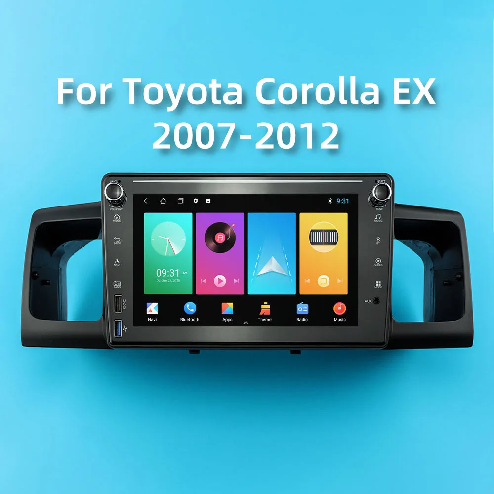 Car Radio for Toyota Corolla EX 2007-2012 8" 2 Din Android Car Stereo Multimedia Video Player WIFI Navigation GPS Receiver
Car Radio for Toyota Corolla EX 2007-2012 8" 2 Din Android Car Stereo Multimedia Video Player WIFI Navigation GPS Receiver