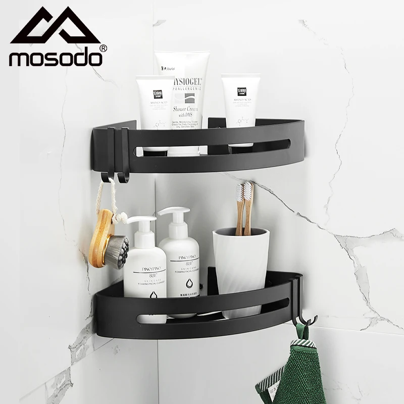 Bathroom Shelf Organizer Shower Storage Rack Black Corner Shelves Wall Mounted Aluminum Toilet Shampoo Holder No Drill
Bathroom Shelf Organizer Shower Storage Rack Black Corner Shelves Wall Mounted Aluminum Toilet Shampoo Holder No Drill