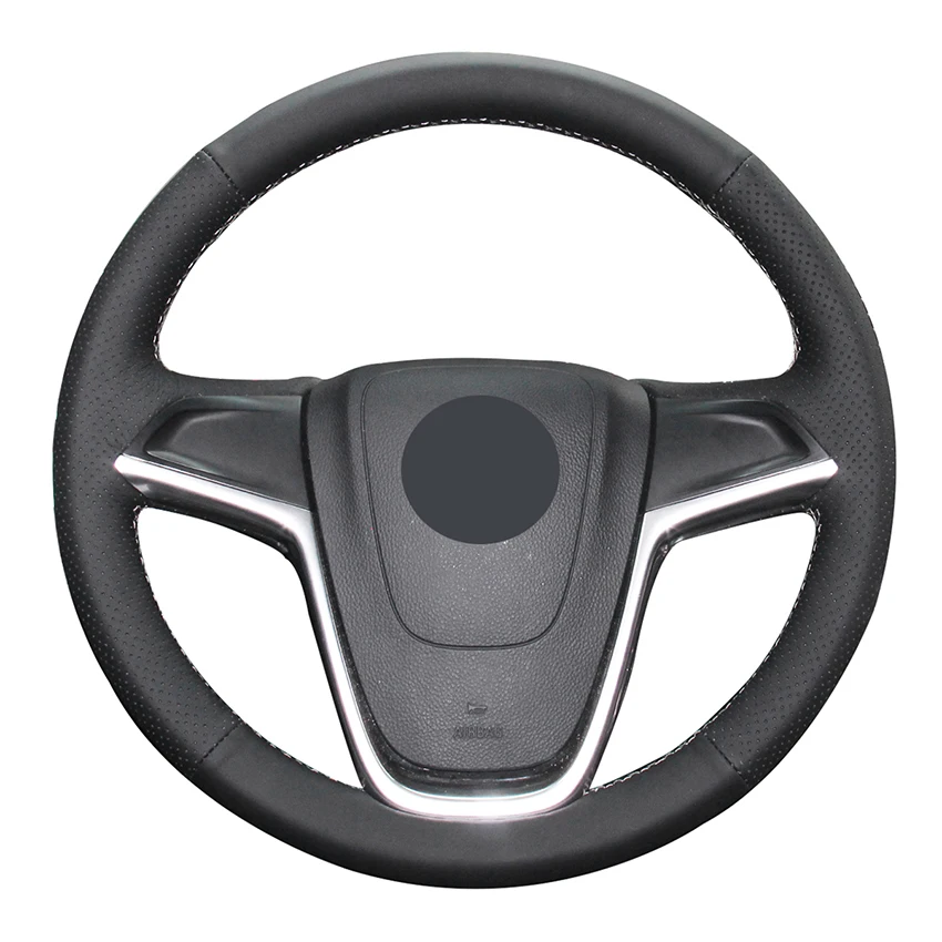 Black Genuine Leather Car Steering Wheel Cover for Opel Astra (J) 2010-2015 Ampera 2012-2015 Meriva (B) 2010 2011-2017 Zafira
Black Genuine Leather Car Steering Wheel Cover for Opel Astra (J) 2010-2015 Ampera 2012-2015 Meriva (B) 2010 2011-2017 Zafira