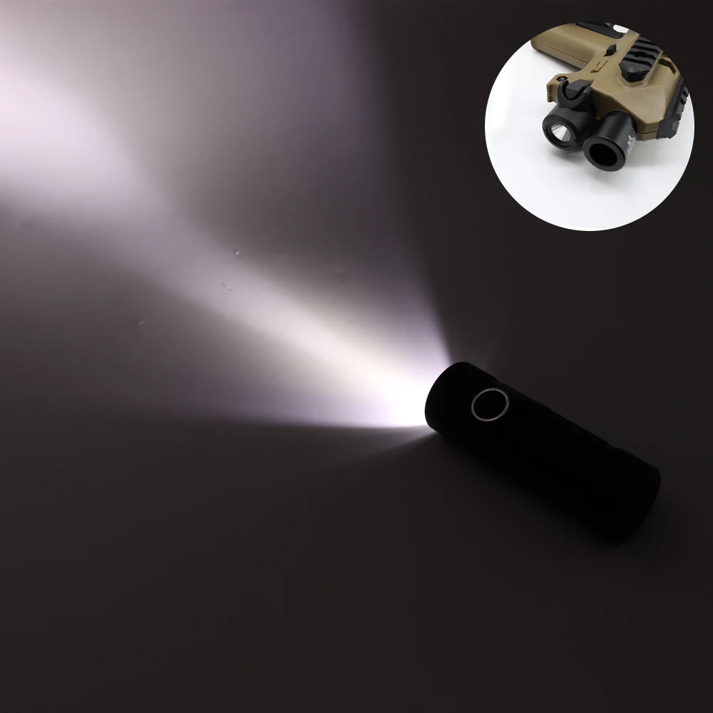 Toys Glock G17 G19 G20 KIT 20/20 G1 carbene kit modified nylon rear bracket light accessories 500lum LED Outdoor flashlight
Toys Glock G17 G19 G20 KIT 20/20 G1 carbene kit modified nylon rear bracket light accessories 500lum LED Outdoor flashlight