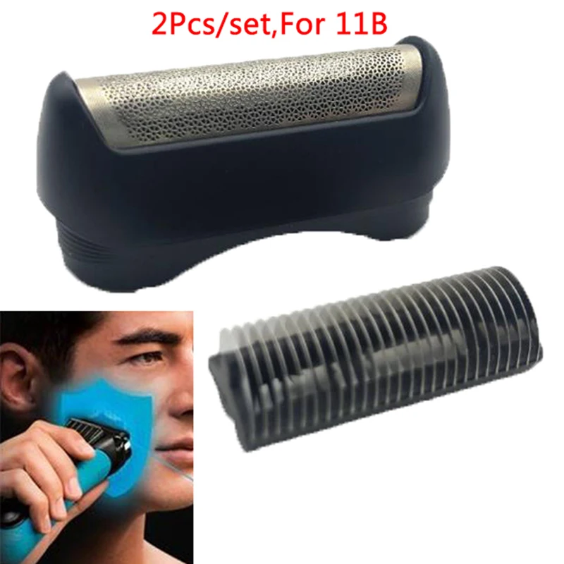 1 set 11B Shaver Foil & Cutter Replacement for Braun Series 110 120 130 140 150 Electric Shaving Head Shaving Mesh Grid Screen
1 set 11B Shaver Foil & Cutter Replacement for Braun Series 110 120 130 140 150 Electric Shaving Head Shaving Mesh Grid Screen