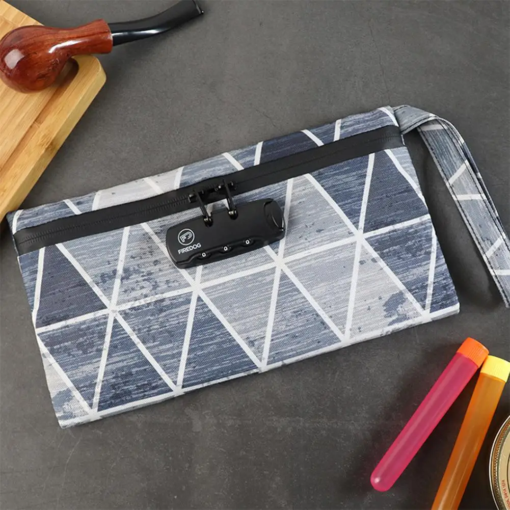 Waterproof Smoking Smell Proof Bag Tobacco Pouch with Combination Lock for Herb/weed Odor Proof Stash Container Case Storage
Waterproof Smoking Smell Proof Bag Tobacco Pouch with Combination Lock for Herb/weed Odor Proof Stash Container Case Storage