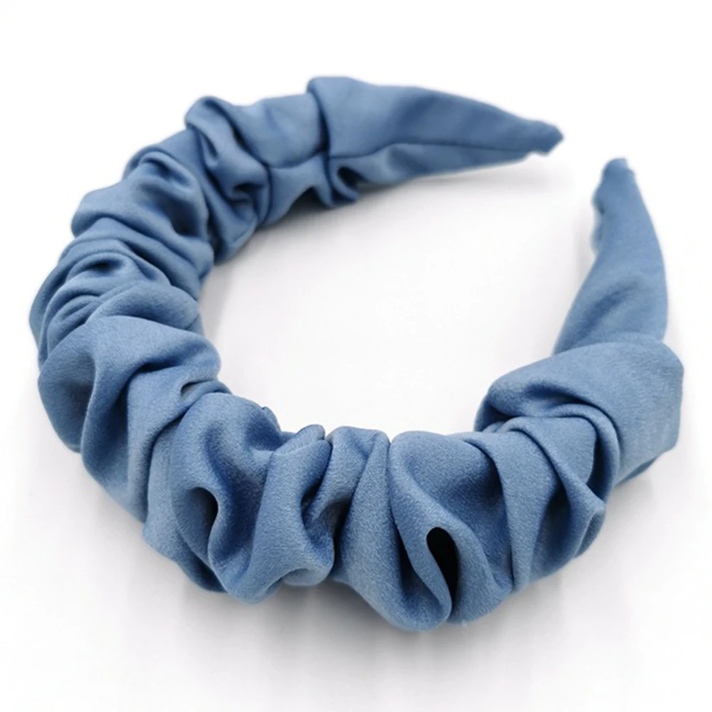 Women Satin Volume Wave Headbands Fashion Hairbands Big Size Head Band Bezel Hair Accessories For Girls
Women Satin Volume Wave Headbands Fashion Hairbands Big Size Head Band Bezel Hair Accessories For Girls