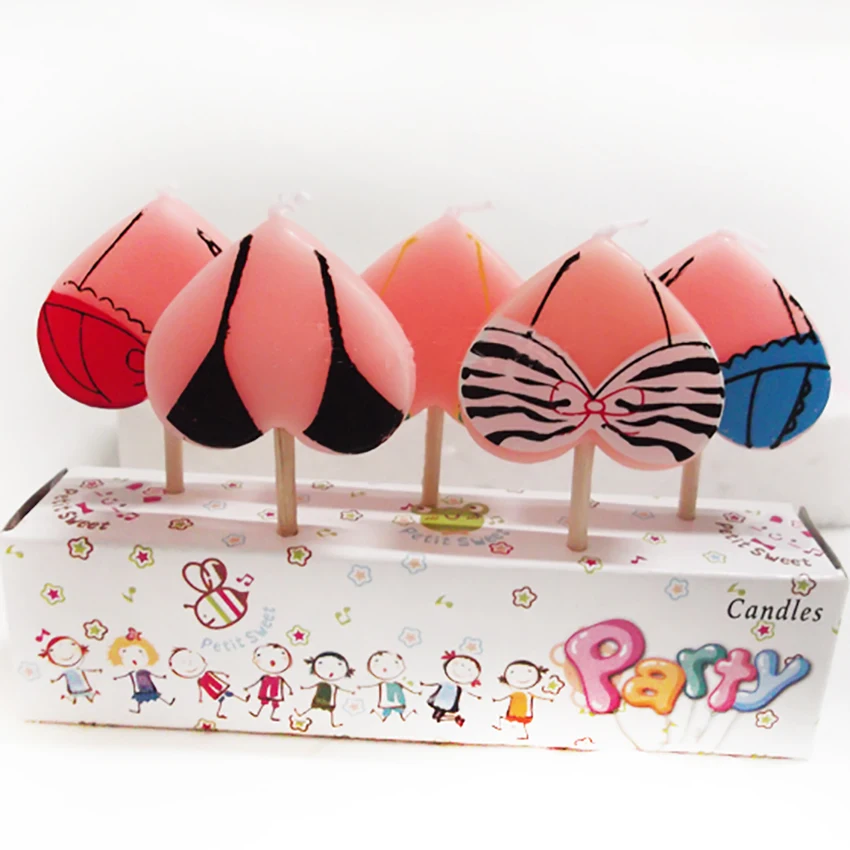 5PCS/Set Funny Bikini Birthday Candles, Party Cake Candles Cake Cupcake Topper Decoration, Celebration Party Candle Gifts
5PCS/Set Funny Bikini Birthday Candles, Party Cake Candles Cake Cupcake Topper Decoration, Celebration Party Candle Gifts