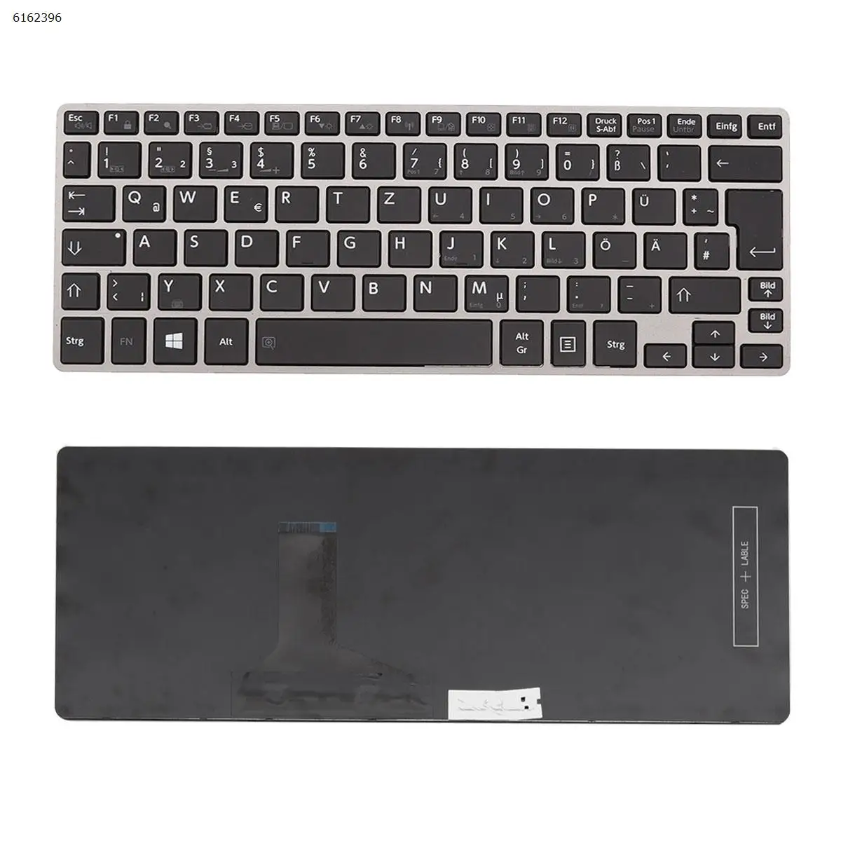 Laptop New German QWERTZ Layout Replacement Keyboard for TOSHIBA Z30-b Sliver FRAME BLACK Without Backlit Without Point Stick
Laptop New German QWERTZ Layout Replacement Keyboard for TOSHIBA Z30-b Sliver FRAME BLACK Without Backlit Without Point Stick