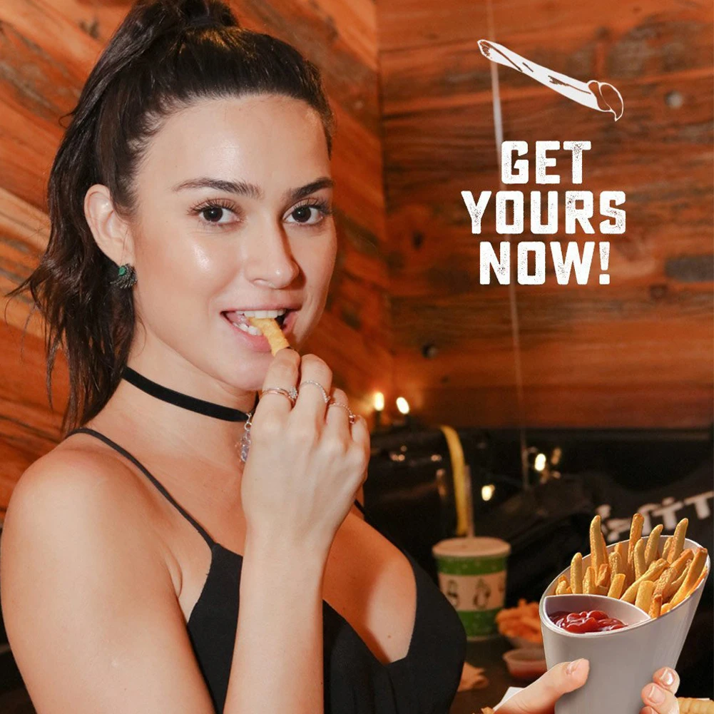 French Fry Cone Dipping Cups for French Fries Ketchup Cups Set Fries Cone Basket Stand
French Fry Cone Dipping Cups for French Fries Ketchup Cups Set Fries Cone Basket Stand