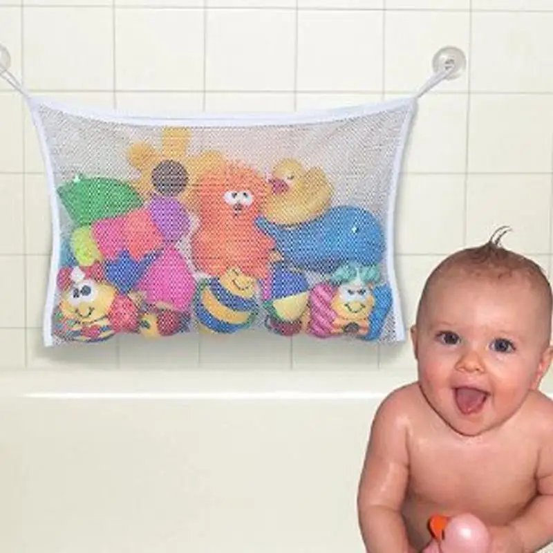 Baby Bath Net Suction Storage Folding Hanging Mesh Net Bag Eco-Friendly Bathroom Shower Toy organizer Fun Time Bath Tub Toys
Baby Bath Net Suction Storage Folding Hanging Mesh Net Bag Eco-Friendly Bathroom Shower Toy organizer Fun Time Bath Tub Toys