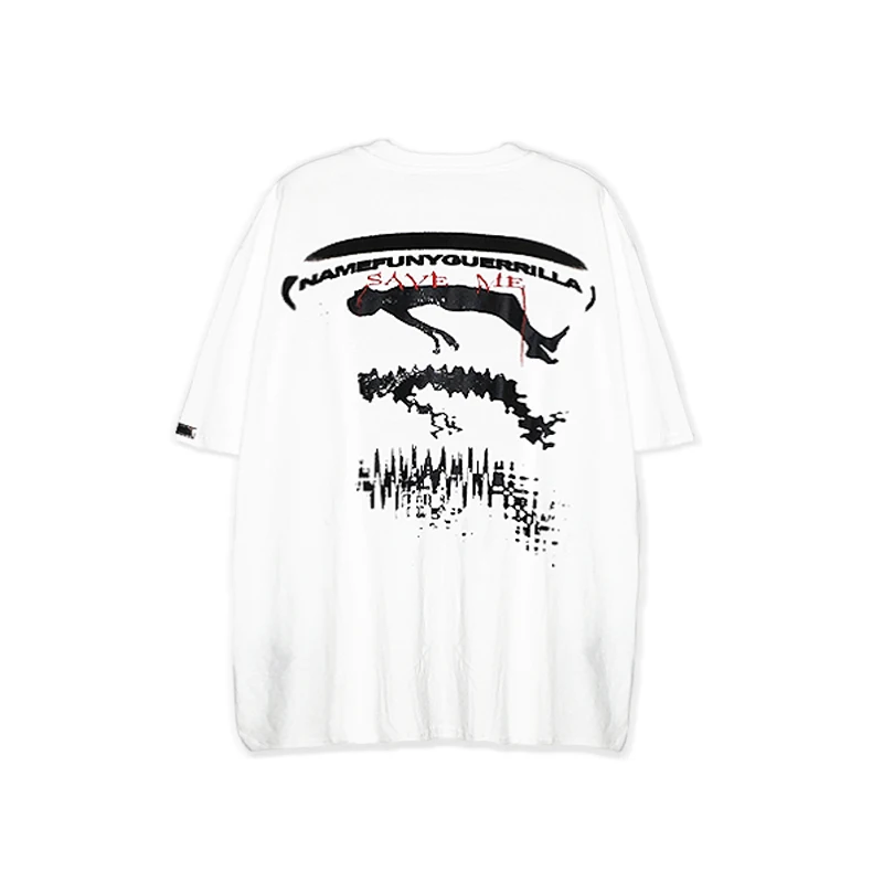 Tideshec Spring Summer Holiday Street Gothic Print Creative Graphic T-shirt Men/Women Casual Tshirt Novelty Street HIP HOP Style
Tideshec Spring Summer Holiday Street Gothic Print Creative Graphic T-shirt Men/Women Casual Tshirt Novelty Street HIP HOP Style