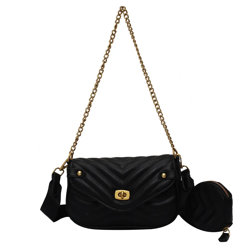 Chain Texture Popular Designer Luxury Women's Small Bag PU 2021 New Style Trendy Shoulder Bag High-Quality Messenger Bag Handbag
Chain Texture Popular Designer Luxury Women's Small Bag PU 2021 New Style Trendy Shoulder Bag High-Quality Messenger Bag Handbag