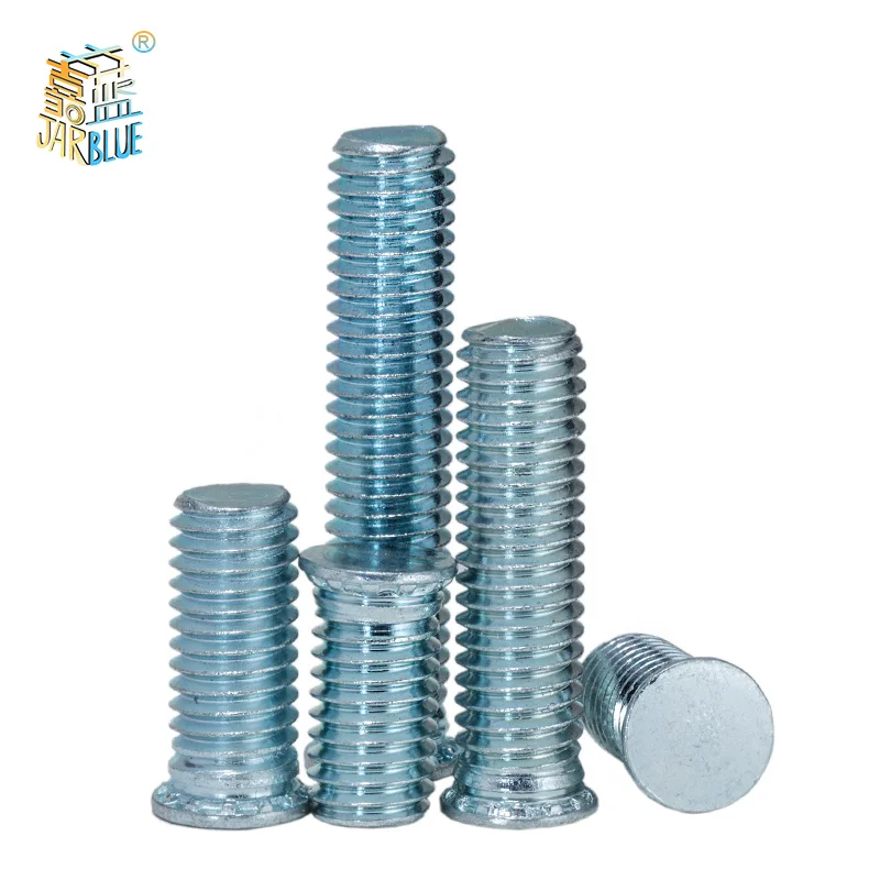 50pcs M3 M4 M5 M6 M8 Pem Screws Pressure Riveting Screw Pressure Rivet Screw Carbom Steel Flush Head Studs
50pcs M3 M4 M5 M6 M8 Pem Screws Pressure Riveting Screw Pressure Rivet Screw Carbom Steel Flush Head Studs