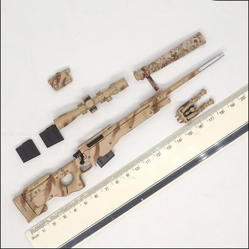 Plastic Toy Model 1/6 Scale Soldier ES 26036C AOR2 American Seal MK13 Main Sniper Weapon A05-11 Fit 12" Soldier Action Figure
Plastic Toy Model 1/6 Scale Soldier ES 26036C AOR2 American Seal MK13 Main Sniper Weapon A05-11 Fit 12" Soldier Action Figure