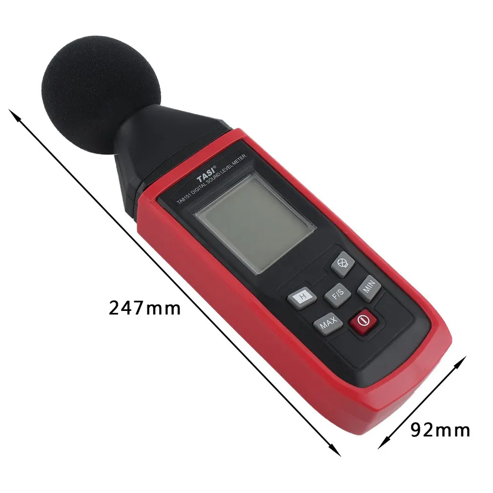 TA8151 Digital Sound Level Meters 30~130dB Decibel Meter Logger Noise Detector Digital Noise Audio Diagnostic Tool
TA8151 Digital Sound Level Meters 30~130dB Decibel Meter Logger Noise Detector Digital Noise Audio Diagnostic Tool