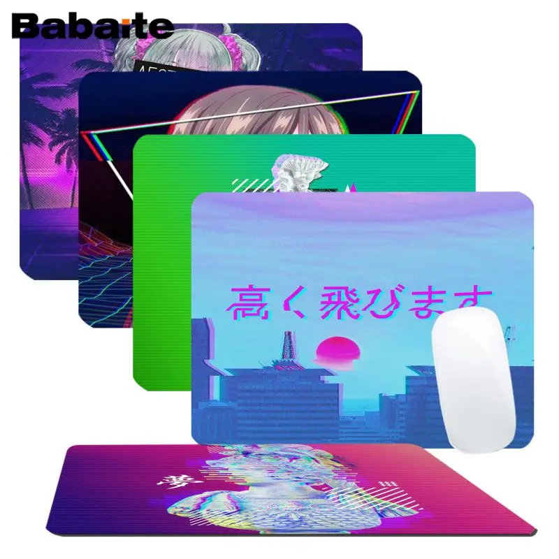 Babaite New Printed Vaporwave Glitch Anime Unique Desktop Pad Game Mousepad Smooth Writing Pad Desktops Mate gaming mouse pad
Babaite New Printed Vaporwave Glitch Anime Unique Desktop Pad Game Mousepad Smooth Writing Pad Desktops Mate gaming mouse pad