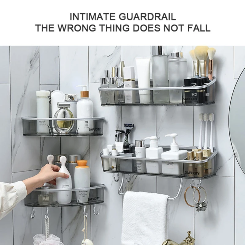 Bestselling Household Product Bathroom Wall-mounted Shelf Storage Rack ABS 2021 summer new High quality convenient and practical
Bestselling Household Product Bathroom Wall-mounted Shelf Storage Rack ABS 2021 summer new High quality convenient and practical