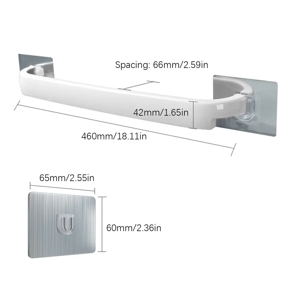 Self Adhesive Wall Mounted Bathroom Towel Bar Shelf Rack Holder Toilet Roll Paper Hanging Hanger Multifunctional Plastic Holder
Self Adhesive Wall Mounted Bathroom Towel Bar Shelf Rack Holder Toilet Roll Paper Hanging Hanger Multifunctional Plastic Holder