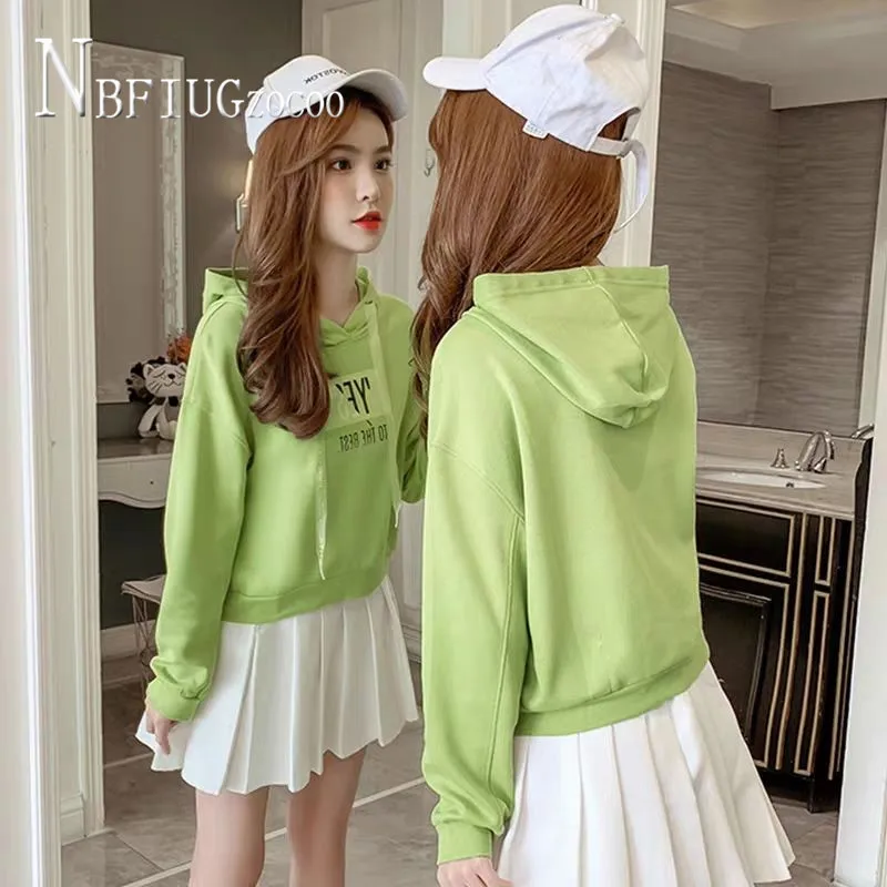 2020 Spring Autumn New Long Sleeve Women Sweatshirts Korean Drawstring Female Sweatshirts
2020 Spring Autumn New Long Sleeve Women Sweatshirts Korean Drawstring Female Sweatshirts