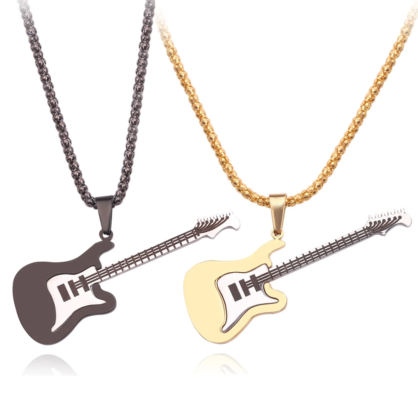 Creative New Hip Hop Violin Style Necklace Metal Alloy Enamel Guitar Sweater Chain Pendant Fashion Jewelry for Men and Women
Creative New Hip Hop Violin Style Necklace Metal Alloy Enamel Guitar Sweater Chain Pendant Fashion Jewelry for Men and Women