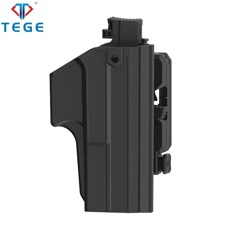 Аксессуары TEGE для военного оружия Glock 17/22/31 Gen 1-5, кобура для пистолета с зажимом для ремня
Аксессуары TEGE для военного оружия Glock 17/22/31 Gen 1-5, кобура для пистолета с зажимом для ремня