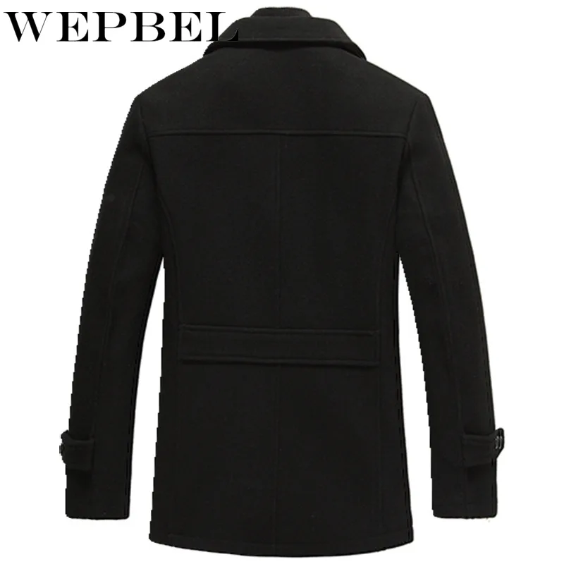 WEPBEL Winter Jacket Men Trench Coat for Men Autumn and Winter Coat Warm Tops Wool Coat Slim Fit Thick Warm Jacket
WEPBEL Winter Jacket Men Trench Coat for Men Autumn and Winter Coat Warm Tops Wool Coat Slim Fit Thick Warm Jacket