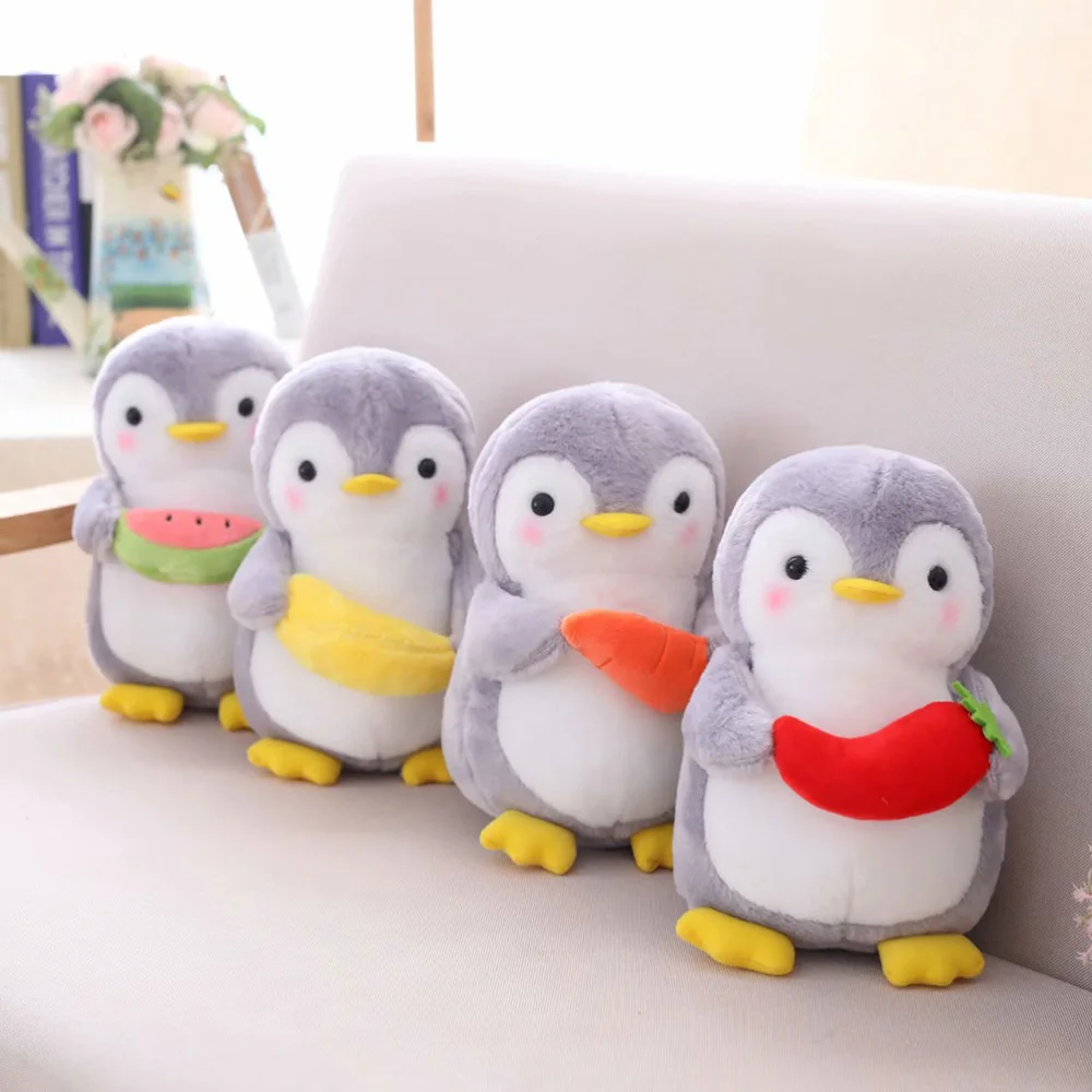 25cm Adorable Stuffed Plush Penguin with Watermelon Design Doll Animal Birthday Gift Doll
25cm Adorable Stuffed Plush Penguin with Watermelon Design Doll Animal Birthday Gift Doll