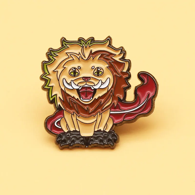 Dear-you Cute animal metal cartoon brooch mythical beast alloy enamel badge backpack decoration pin collar pin anime accessories
Dear-you Cute animal metal cartoon brooch mythical beast alloy enamel badge backpack decoration pin collar pin anime accessories