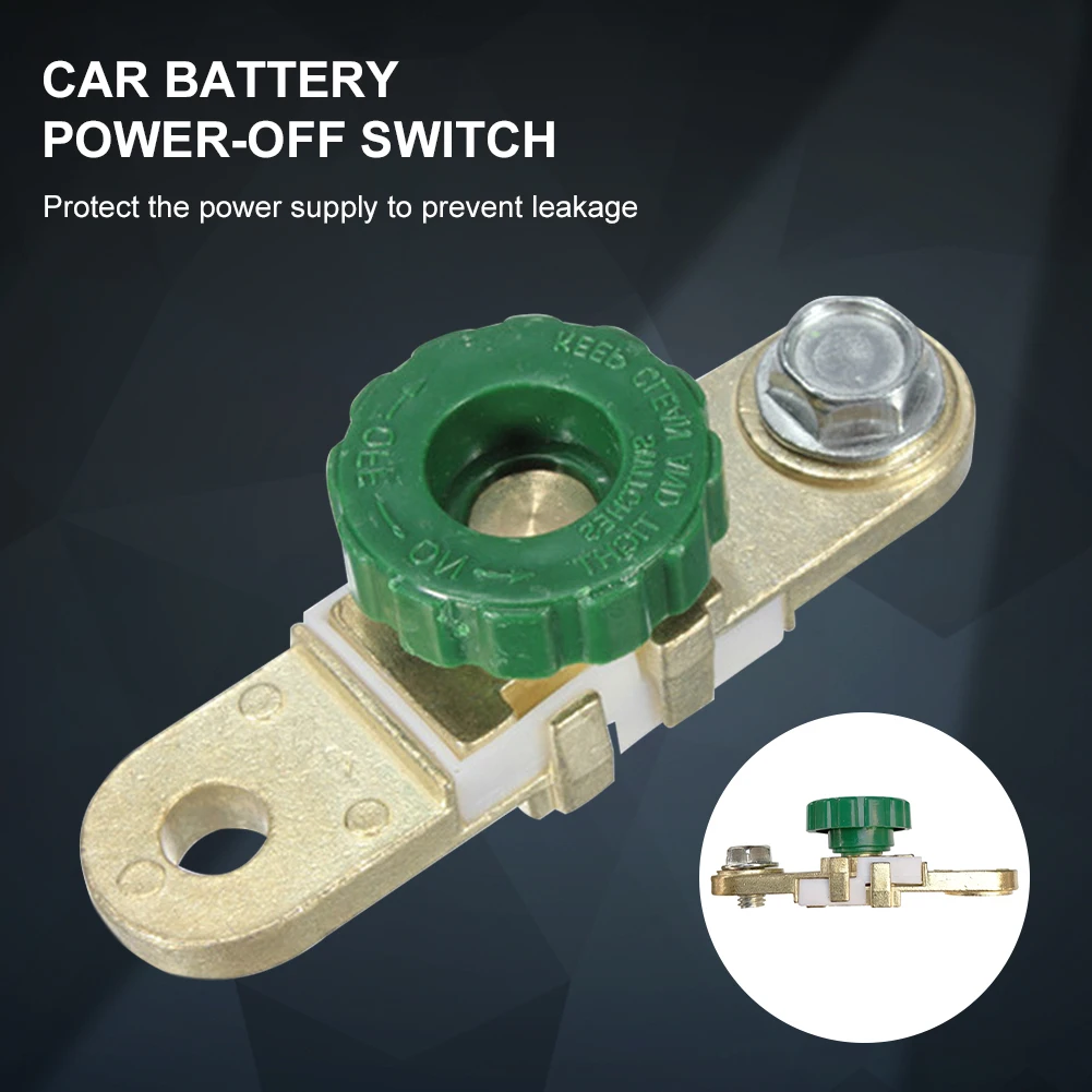 Battery Cut-off Switch 100A Car Motorcycle Battery Terminals Quick Disconnect Isolator Kill Switch Leakproof Kit Car Truck Parts
Battery Cut-off Switch 100A Car Motorcycle Battery Terminals Quick Disconnect Isolator Kill Switch Leakproof Kit Car Truck Parts