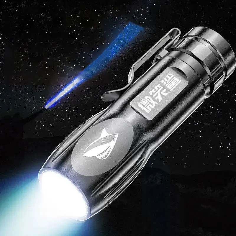 Portable Mini LED Flashlight Fixed Focus USB Rechargeable Torch IPX6 Waterproof 3 Lighting Modes Camping Hiking Flash Light
Portable Mini LED Flashlight Fixed Focus USB Rechargeable Torch IPX6 Waterproof 3 Lighting Modes Camping Hiking Flash Light