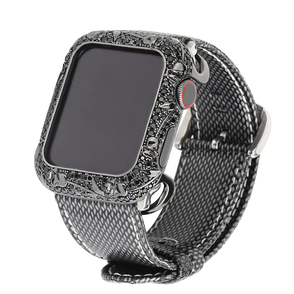 Luxury Metal Flower Cover for Apple Watch SE Case Series 6 5 4 3 Women Carved Copper Bumper 40mm 44mm 38mm 42mm for iWatch Frame
Luxury Metal Flower Cover for Apple Watch SE Case Series 6 5 4 3 Women Carved Copper Bumper 40mm 44mm 38mm 42mm for iWatch Frame