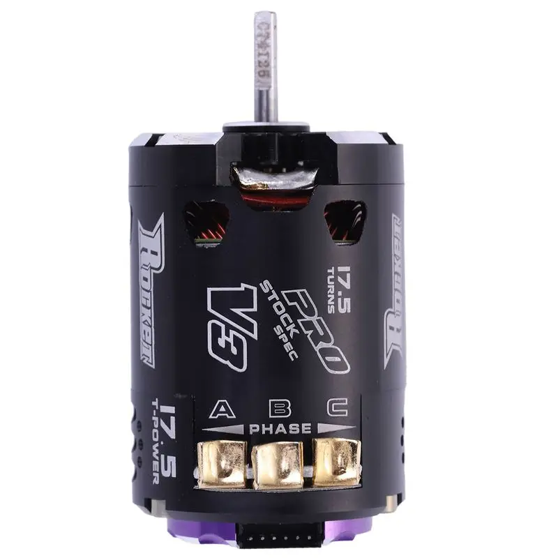 SURPASS HOBBY V3 540 17,5 T Сенсорный бесщеточный двигатель для 1/10 гоночного автомобиля на радиоуправлении Запчасти для радиоуправляемого автомобиля ...
SURPASS HOBBY V3 540 17,5 T Сенсорный бесщеточный двигатель для 1/10 гоночного автомобиля на радиоуправлении Запчасти для радиоуправляемого автомобиля ...