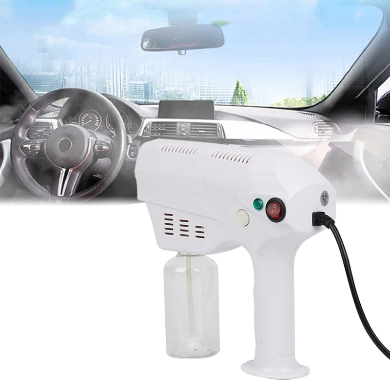 200ML Portable Cleaning Sprayer Nano Blue Light Rechargeable Nano Steam Water Spray Gun Home Disinfection Machine Atomizer
200ML Portable Cleaning Sprayer Nano Blue Light Rechargeable Nano Steam Water Spray Gun Home Disinfection Machine Atomizer