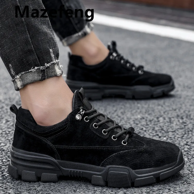 Mazefeng Boots Men's Spring Autumn British Style Tooling Boots High-top Leather Men's Shoes Couple Large Size Boots Men'
Mazefeng Boots Men's Spring Autumn British Style Tooling Boots High-top Leather Men's Shoes Couple Large Size Boots Men'