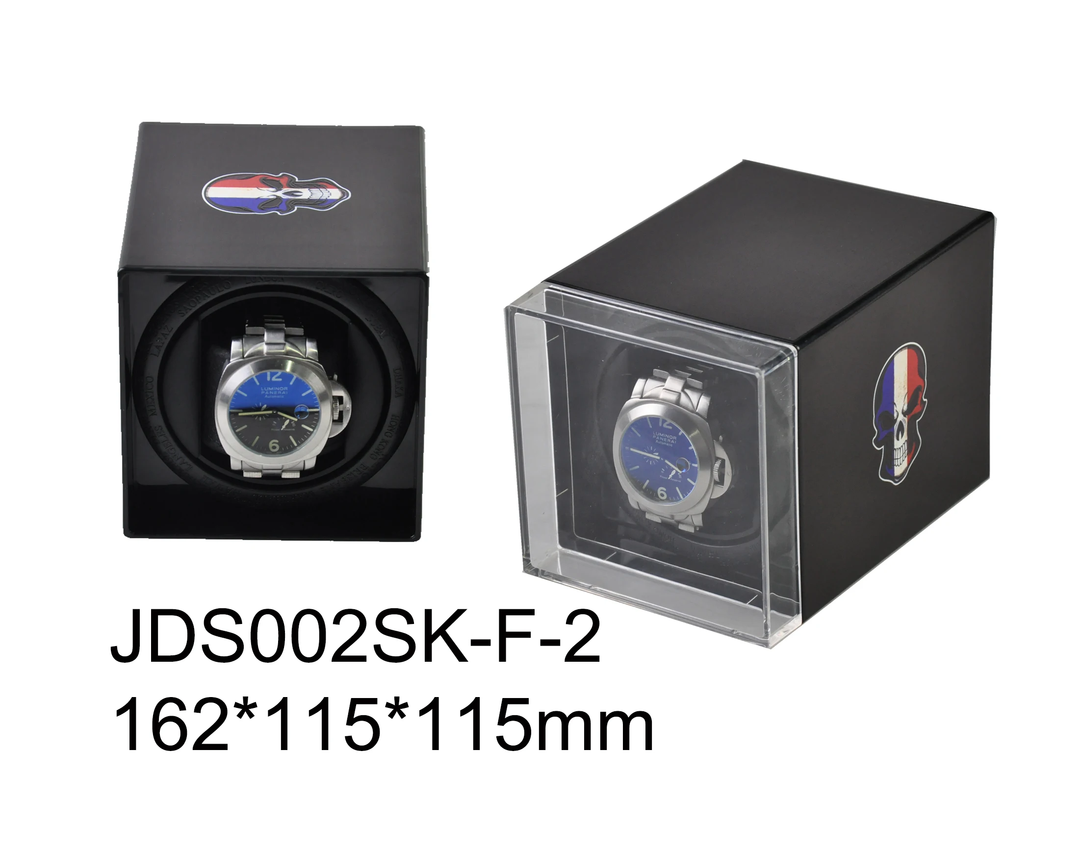 National flag USB Power Supply Mechanical Watch Winding Box Case Motor Shaker Mini Watch Winder Holder Display Jewelry Storage
National flag USB Power Supply Mechanical Watch Winding Box Case Motor Shaker Mini Watch Winder Holder Display Jewelry Storage