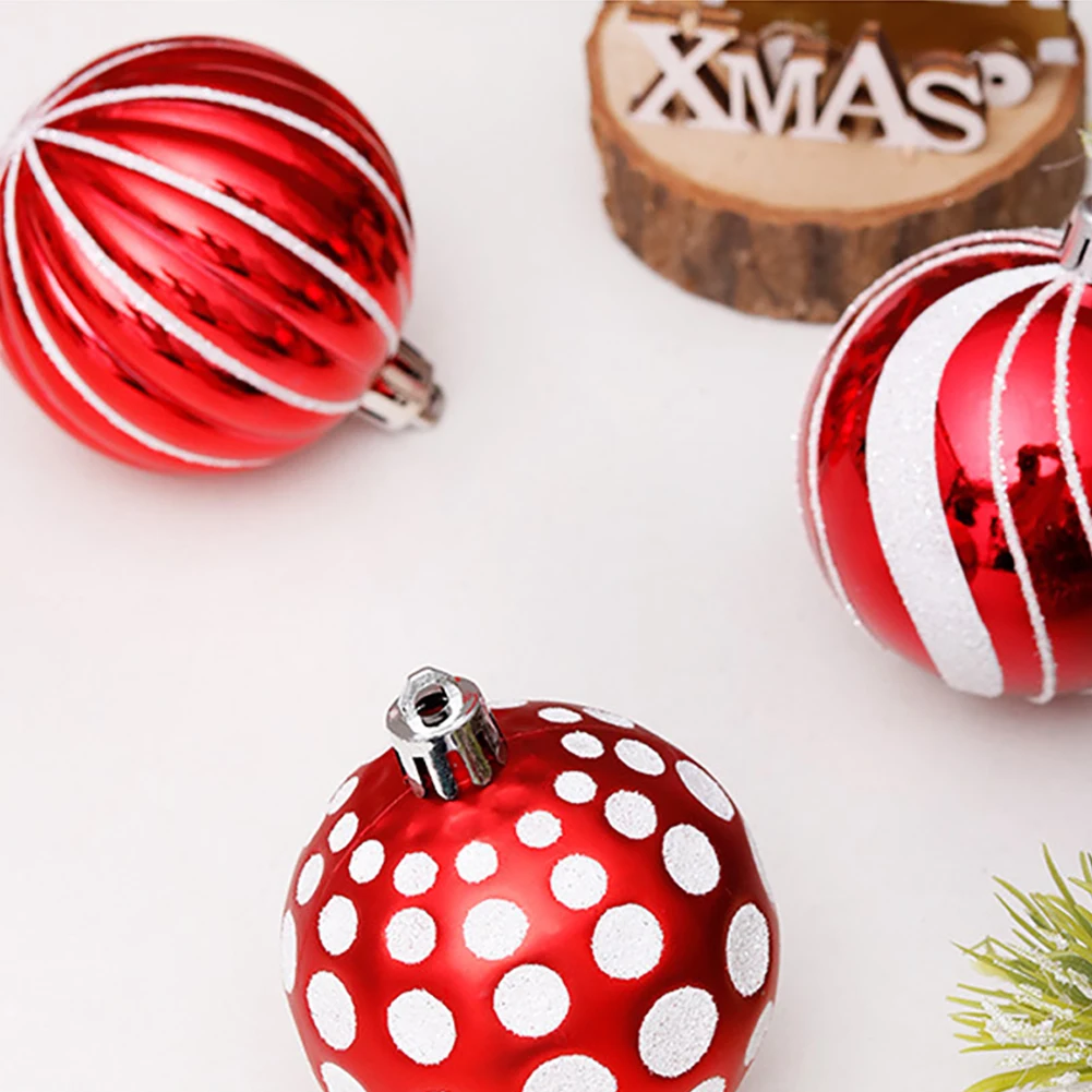 30pcs Christmas Tree Balls Baubles Colorful Xmas Classic Painting Shatterproof Shine Ball Party Home Garden Christmas Decoration 
30pcs Christmas Tree Balls Baubles Colorful Xmas Classic Painting Shatterproof Shine Ball Party Home Garden Christmas Decoration
