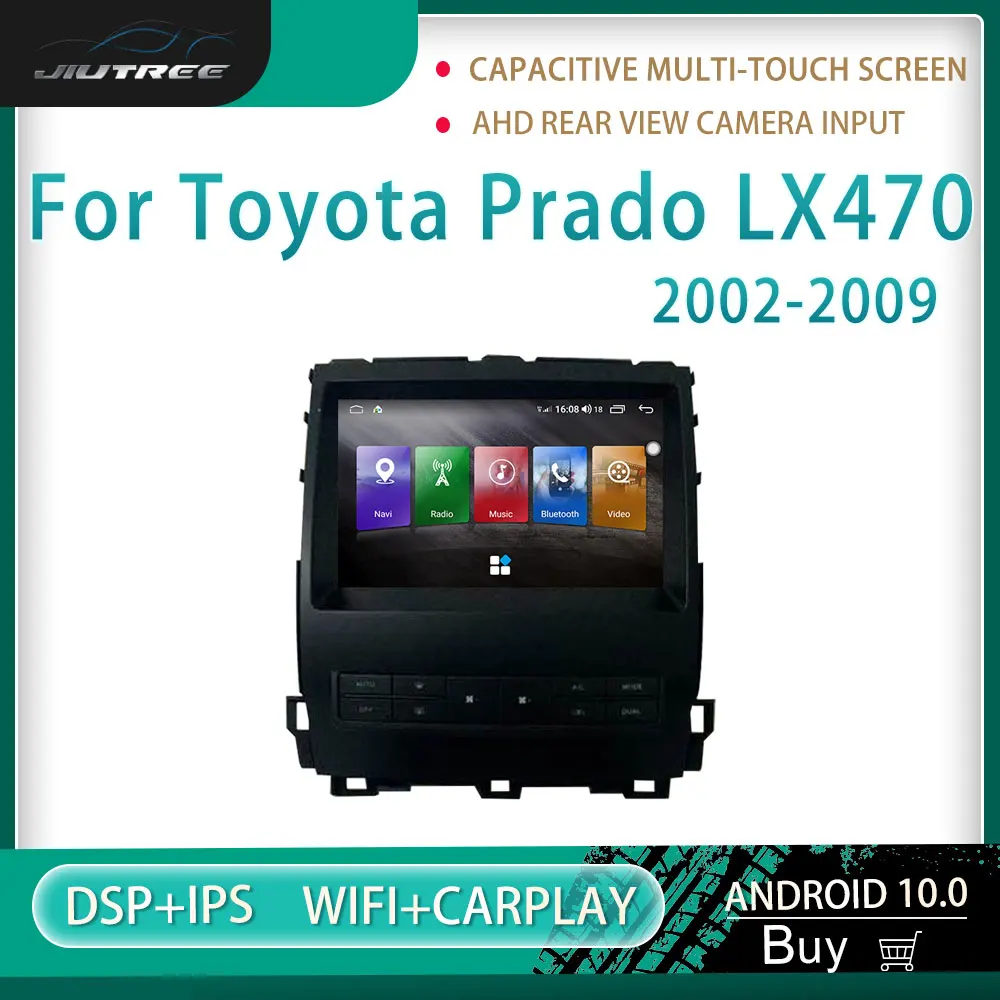 Автомагнитола на Android для Toyota Prado LX470 2002-2009, мультимедийный автомобильный 2din DVD-плеер, стереоприемник, GPS-навигатор, головное устройство
Автомагнитола на Android для Toyota Prado LX470 2002-2009, мультимедийный автомобильный 2din DVD-плеер, стереоприемник, GPS-навигатор, головное устройство