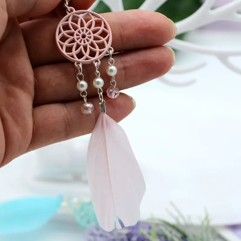 Beautiful Dream Catcher Feather Keychain Jewelry Women's Bag Key Ring Keychain Jewelry Small Gift Bohemian Jewelry Wholesale
Beautiful Dream Catcher Feather Keychain Jewelry Women's Bag Key Ring Keychain Jewelry Small Gift Bohemian Jewelry Wholesale