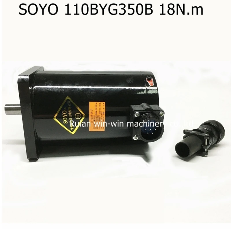 SOYO 110BYG350B three-phase stepper motor 18N.M motor 3A step motor pine hybrid motor
SOYO 110BYG350B three-phase stepper motor 18N.M motor 3A step motor pine hybrid motor