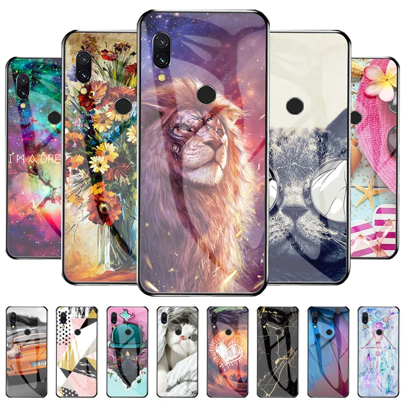 For Xiaomi Redmi 7 Case Tempered Glass Phone Cover For Redmi 7A MZB7995IN Redmi7 M1810F6LG Y3 S3 Soft Silicon Pattern Coque
For Xiaomi Redmi 7 Case Tempered Glass Phone Cover For Redmi 7A MZB7995IN Redmi7 M1810F6LG Y3 S3 Soft Silicon Pattern Coque