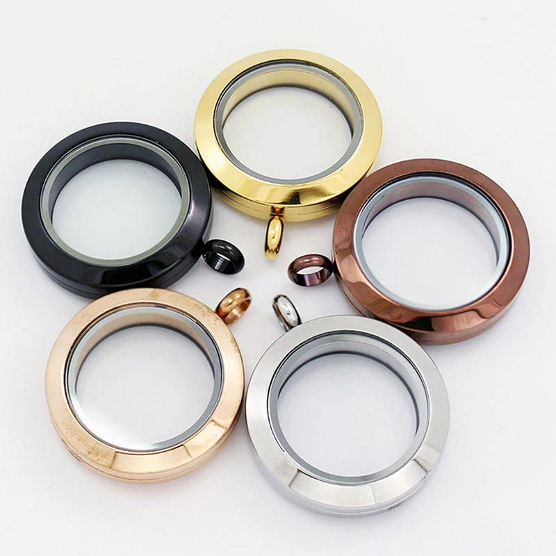 25mm Stainless Steel DIY Glass Memory Locket Screw Twisted Pendant for Necklace
25mm Stainless Steel DIY Glass Memory Locket Screw Twisted Pendant for Necklace