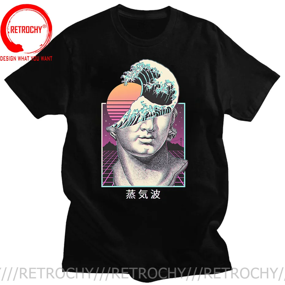 The Great Wave T Shirt men New Great Vaporwave Funny Short Sleeved T-Shirt Mother Day O Neck Cotton Tees Sweatshirts Europe Size
The Great Wave T Shirt men New Great Vaporwave Funny Short Sleeved T-Shirt Mother Day O Neck Cotton Tees Sweatshirts Europe Size
