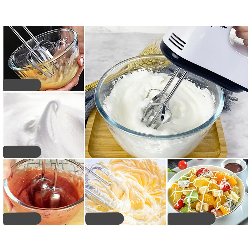Electric Handheld Egg Beater Blender Table Stand Cake Dough Mixer Baking Whipping Cream Kitchen Kitchen Appliances Cooking Tools
Electric Handheld Egg Beater Blender Table Stand Cake Dough Mixer Baking Whipping Cream Kitchen Kitchen Appliances Cooking Tools