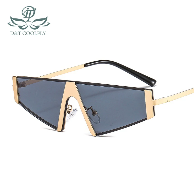 D&T New Fashion Triangle Sunglasses Women Men Shield PC Color Lens Alloy Metal Frame Luxury Brand Designer Elegant Sun Glasses
D&T New Fashion Triangle Sunglasses Women Men Shield PC Color Lens Alloy Metal Frame Luxury Brand Designer Elegant Sun Glasses