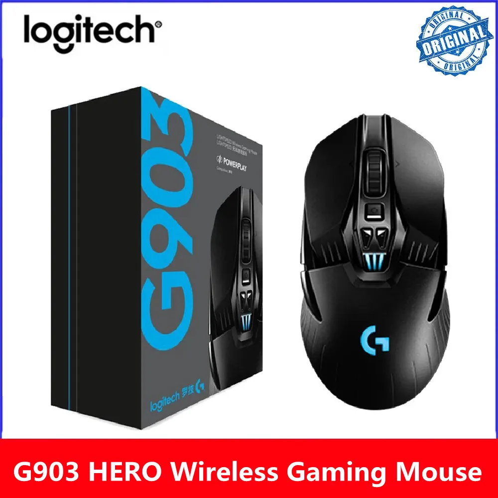 Новая беспроводная игровая мышь Logitech G903 HERO 16000DPI RGB LIGHTSPEED, профессиональная игровая мышь для электронных спортивных геймеров, оригинал
Новая беспроводная игровая мышь Logitech G903 HERO 16000DPI RGB LIGHTSPEED, профессиональная игровая мышь для электронных спортивных геймеров, оригинал