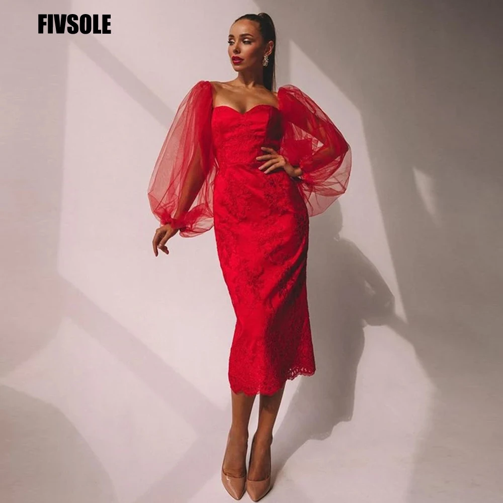 Fivsole Modest Appliques Evening Dresses Boho Long Sleeves Sweetheart Sexy Robe de mariee Bridal Party Prom Gowns Dress Vestidos
Fivsole Modest Appliques Evening Dresses Boho Long Sleeves Sweetheart Sexy Robe de mariee Bridal Party Prom Gowns Dress Vestidos
