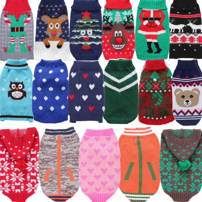 Warm Dog Clothes for Christmas Dog Sweater Shirt Clothing for Pet Clothes for Dogs Jacket Vest Clothing Chihuahua Costume Pet
Warm Dog Clothes for Christmas Dog Sweater Shirt Clothing for Pet Clothes for Dogs Jacket Vest Clothing Chihuahua Costume Pet
