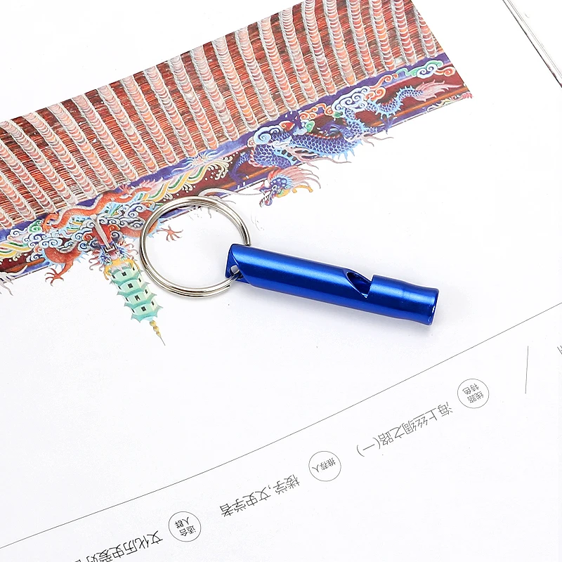 20pcs Aluminum Alloy Training whistle Keychain Key ring For Outdoor Sport Camping Hiking Hunting Emergency Safety Survival Tools
20pcs Aluminum Alloy Training whistle Keychain Key ring For Outdoor Sport Camping Hiking Hunting Emergency Safety Survival Tools