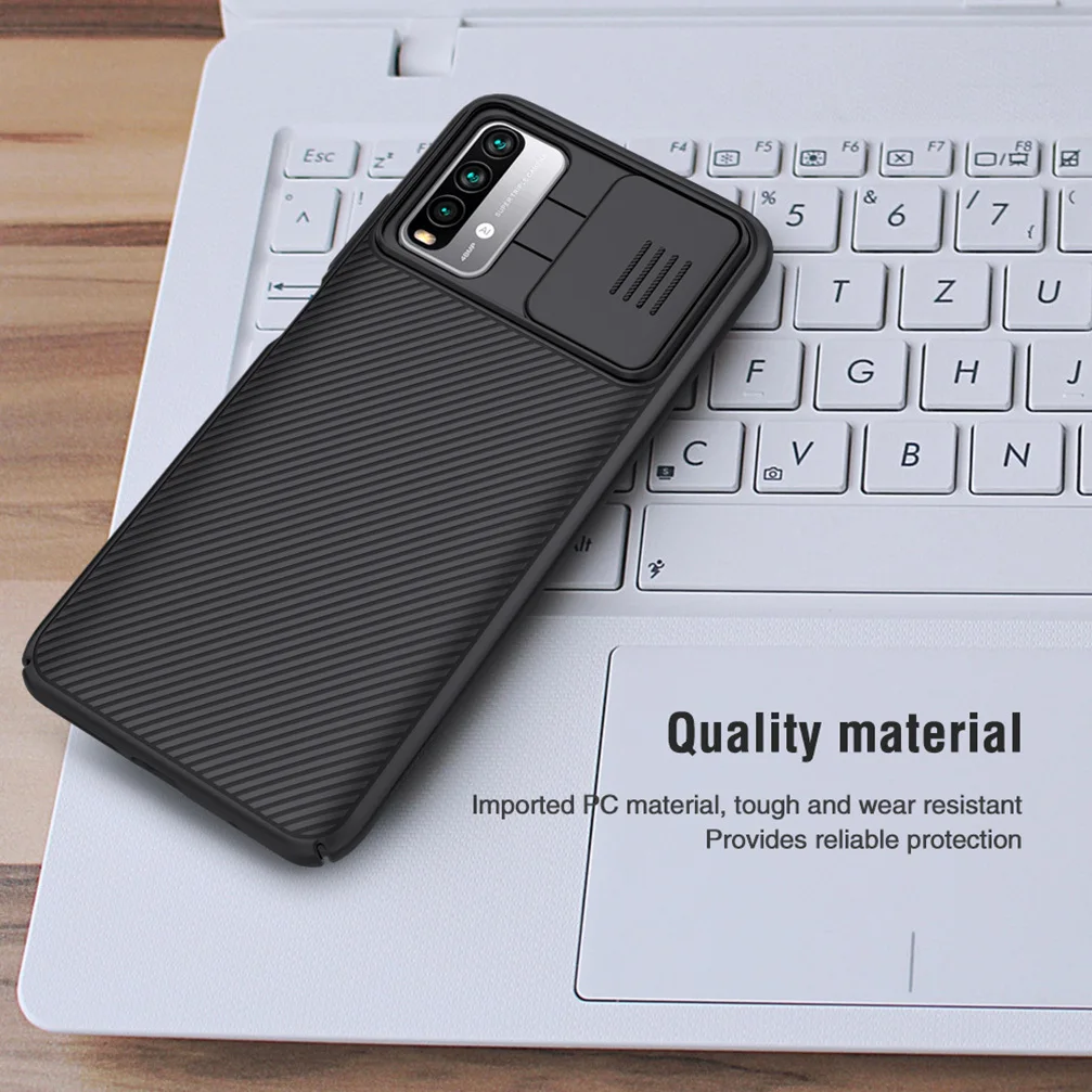 For Xiaomi Redmi 9T Phone Case Nillkin CamShield Case Slide Camera Protection Cover For Xiaomi Redmi 9 Power Back Case
For Xiaomi Redmi 9T Phone Case Nillkin CamShield Case Slide Camera Protection Cover For Xiaomi Redmi 9 Power Back Case